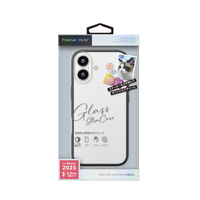 PGA iPhone 17用ガラスハイブリットケース ブラック PG-25AGT01BK