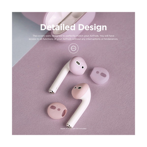 elago AirPods用イヤーパッド elago ラブリーピンク/ラベンダー EL_APDCSSCSF_PL-イメージ6