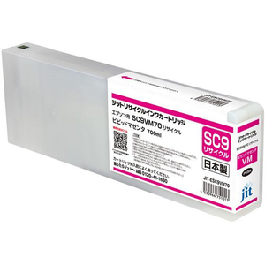 ジット エプソン SC9VM70 ビビットマゼンタ リサイクルインク FCD800P-JIT-ESC9VM70-イメージ1