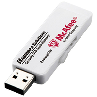 エレコム セキュリティUSB3.0(McAfee)管理者用ソフト対応　2GB HUD-PUVM3M1シリーズ ホワイト HUD-PUVM302GM1