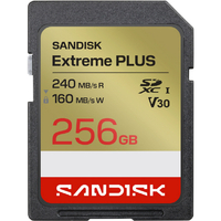 サンディスク SD Extreme PLUS 256GB SDSDXWI-256G-JNJIN