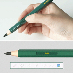 Nelna iPad用スタイラスペン Nelna Pencil グリーン NA-P01GR-イメージ6