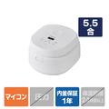 パナソニック マイコン炊飯ジャー(5．5合炊き) ホワイト SR-A110D-W