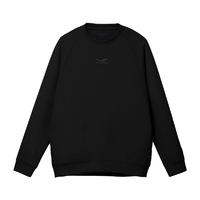 MTG SIXPAD リカバリーウェア クルーネック S 26AW ブラック SW-BR-K95A-S
