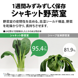 SHARP 【右開き】280L 2ドア冷蔵庫 アコールブラウン SJ-PD28R-T-イメージ7