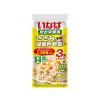 いなば ささみと緑黄色野菜 14歳からのとり軟骨入り 60g×3P FCU3051