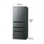 SHARP 【フレンチドア】607L 冷蔵庫 FiT63cmシリーズ冷蔵庫 ダスクダークメタル SJ-MF61R-H-イメージ2