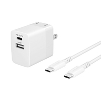 オウルテック Type-Cケーブル付PD20WAC充電器 1．2m ホワイト OWL-APD20ACC12-WH