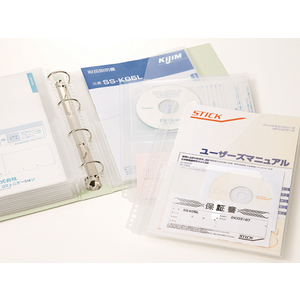 キングジム スキットマン 取扱説明書ファイル差替 A4 黄緑 F836488-2635ｷﾐ-イメージ2