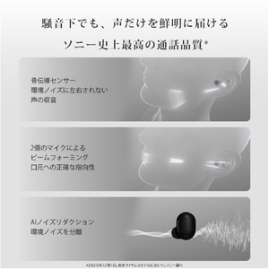 SONY ワイヤレスノイズキャンセリングステレオヘッドセット プラチナシルバー WF1000XM6 S-イメージ17