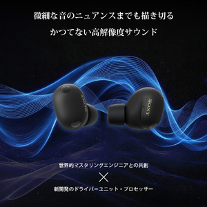 SONY ワイヤレスノイズキャンセリングステレオヘッドセット プラチナシルバー WF1000XM6 S-イメージ5