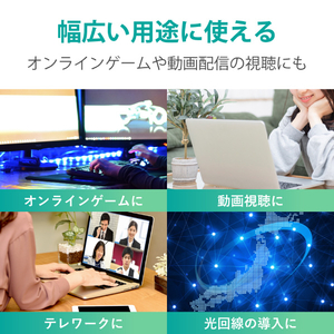 エレコム カテゴリー6A準拠LANケーブル(7．0m) ホワイト LD-GFAT/WH70-イメージ7
