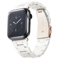 GAACAL Apple Watch Series 1-8/SE1-2 [38/40/41mm]用プラスチックバンド ホワイト Z00147WA