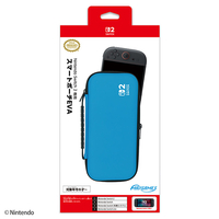 マックスゲームズ Nintendo Switch 2 専用スマートポーチEVA ブルー×ブラック BEEP01BB