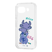 レイ・アウト Google Pixel 10a用 / ディズニー / キャラクター ハイブリッドケース スティッチ_お絵描き2 RC-DGP10AUC4C/ST30_IF01