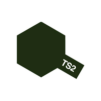タミヤ TS-2 ダークグリーン TSｽﾌﾟﾚ-02ﾀﾞ-ｸｸﾞﾘ-ﾝN