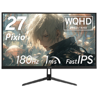Pixio 27型ゲーミング液晶ディスプレイ ブラック PX278WAVE-PW