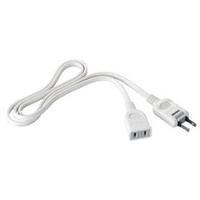 BUFFALO 電源延長ケーブル(1個口・3m) ホワイト BSTAPEX30WH