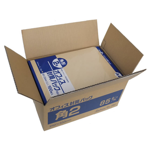 ツバメ工業 クラフト封筒 角2 85g／m2 500枚 1箱(500枚) F807579-K85-K2-イメージ1