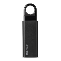 BUFFALO USB3．1(Gen1)/USB3．0対応 ノック式USBメモリー(32GB) ブラック RUF3-KS32GA-BK