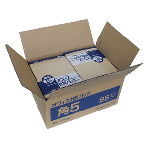 ツバメ工業 クラフト封筒 角5 85g／m2 1000枚 1箱(1000枚) F807585-K85-K5-イメージ1