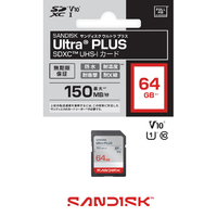 サンディスク SD Ultra PLUS 64GB SDSDUBC-064G-JNJIN