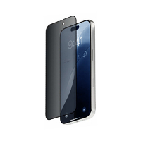 miak iPhone 16用のぞき見防止強化ガラスフィルム(2枚入り) MA27204I16