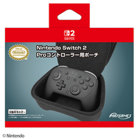 マックスゲームズ Proコントローラー用ポーチ ブラック Switch2用 BEEP03BK