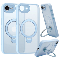 ラスタバナナ iPhone17e/16e用 ZEROSAFE 極 SHAFT 磁力充電 フロストブルー 9452IP6EZSFBL