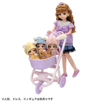 タカラトミー リカちゃんLF-11 みんなでおでかけ3WAY!ベビーカー LF11ﾐﾝﾅﾃﾞｵﾃﾞｶｹ3WAYﾍﾞﾋﾞ-ｶ-