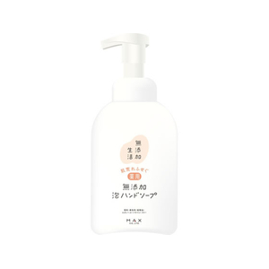 マックス 無添加生活 肌荒れふせぐ 薬用無添加 泡ハンドソープ 本体 400mL FCK855A-イメージ1