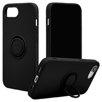 ラスタバナナ iPhone17e/16e用 TPUリングケース ブラック 9457IP6ETPRBK