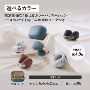 ビクター ワイヤレスイヤホン アイスグレー HA-NP1T-H-イメージ9