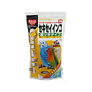 ペッズイシバシ クオリス セキセイインコ 皮ツキタイプ 550g FCE478T-イメージ1