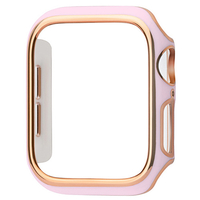 GAACAL Apple Watch Series 7-8 [41mm]用プラスチックフレーム ピンク W00017P5