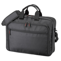 サンワサプライ マチ拡張PCバッグ ブラック BAG-W4BK