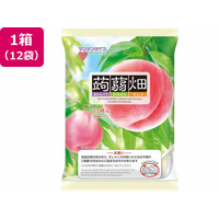 マンナンライフ 蒟蒻畑 白桃味 12袋 FC584SR