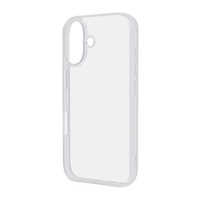レイアウト iPhone 16用Like standard 衝撃吸収 バンパー ハイブリッドケース クリア RT-P46CC2/CM