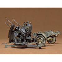 タミヤ 1/35 ドイツ･20mm4連装高射機関砲38型 1/35 ミリタリーミニチュアシリーズ No.91 ﾀﾐﾔMM 4ﾚﾝ ｺｳｼﾔﾎｳ ｶｲ