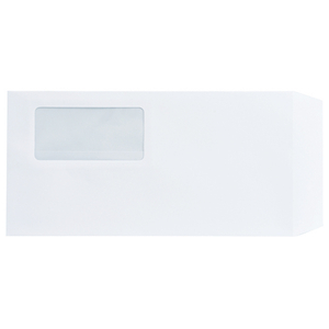 ツバメ工業 窓付封筒長3ホワイト100g／m21000枚 1箱(1000枚) F807626-W100-N3W-イメージ1
