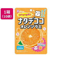 ライオン菓子 ナタデココオレンジグミ 40g 10袋 FCJ726N