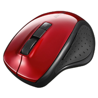 バッファロー Bluetooth5．0 BlueLED 5ボタンマウス レッド BSMBB300RD