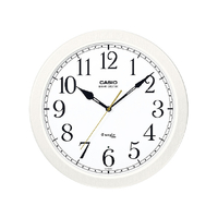 カシオ 電波掛け時計 e angle select CASIO CLOCK ホワイト IQ-1021KJ-7JF