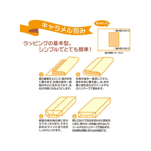 タカ印 包装紙 フラワーレターP 半才判(530×770mm) 50枚 FC43140-49-1524-イメージ8