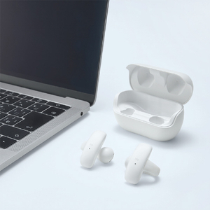 ラディウス Open-ear True Wireless Earphones ホワイト HP-H10BTW-イメージ4
