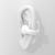 ラディウス Open-ear True Wireless Earphones ホワイト HP-H10BTW-イメージ2