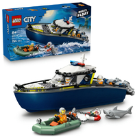 レゴジャパン LEGO シティ 60456 ポリスボートチェイス 60456ﾎﾟﾘｽﾎﾞ-ﾄﾁｴｲｽ