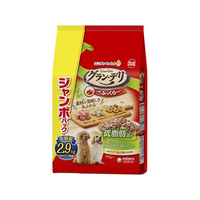 ユニ・チャーム グラン・デリ ふっくら仕立て 低脂肪 鶏ささみ・ビーフ・緑黄色野菜・小魚・角切りビーフ粒入り 2.9kg FCF555N