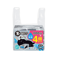 白元アース ドライ&ドライUP 黒のNECO 1000mL 4個セット FCE433T