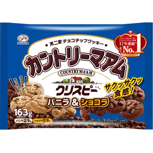 不二家 カントリーマアム クリスピー バニラ&ショコラ FCE605V-イメージ1